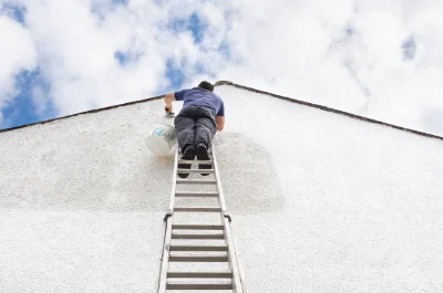 Peinture extérieure à Affoux — façades et ravalement